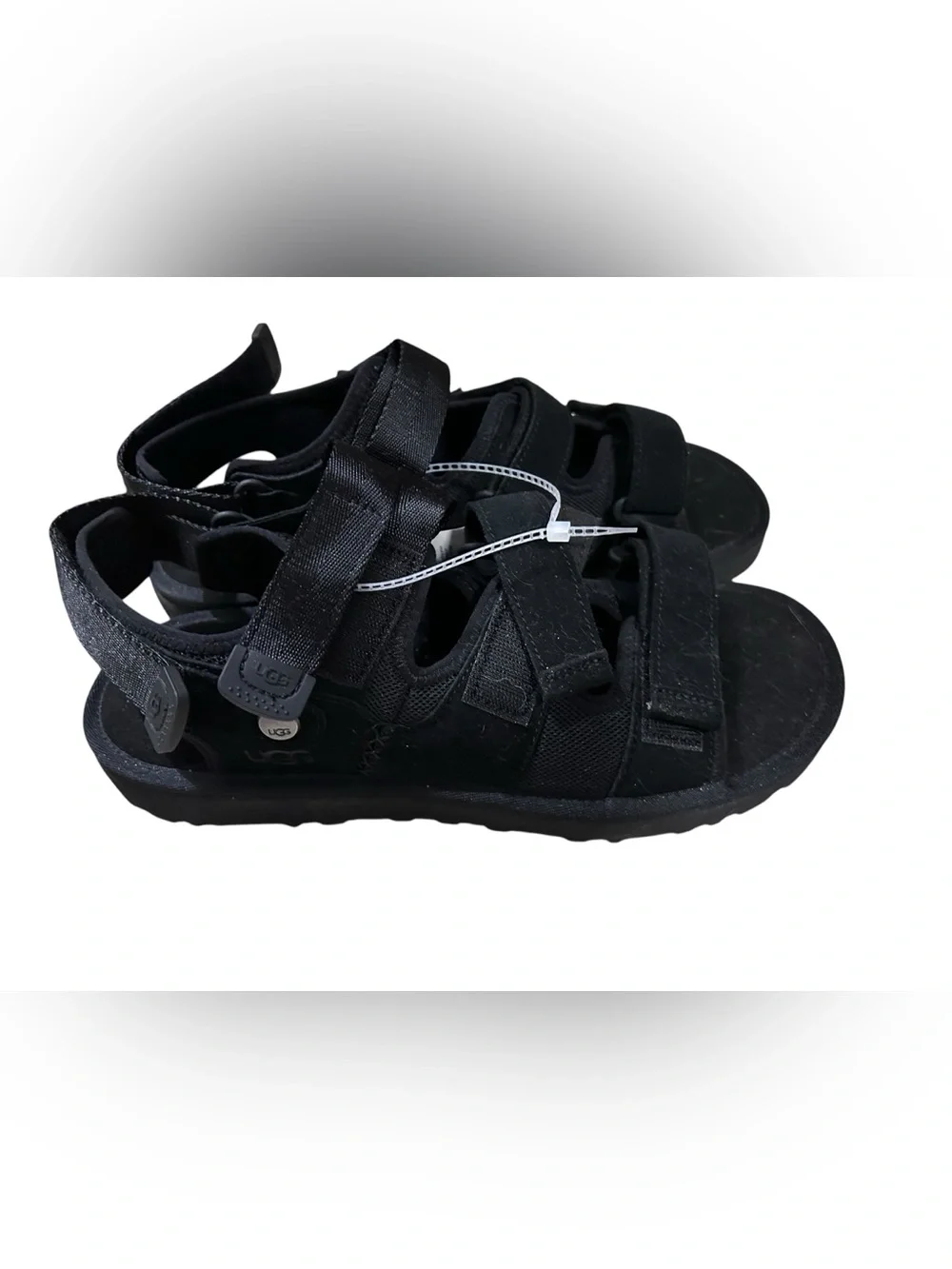 UGG Goldencoast Multistrap Sandals Men’s 12 Black New
